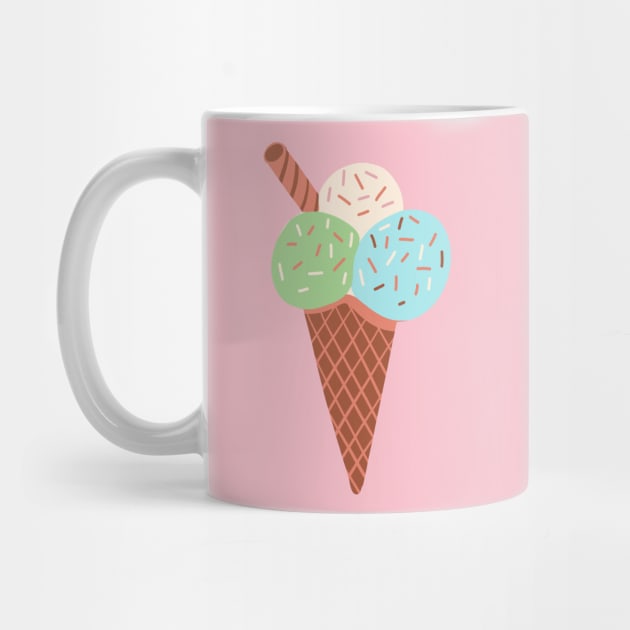 Ice Cream Cone by Rebelform